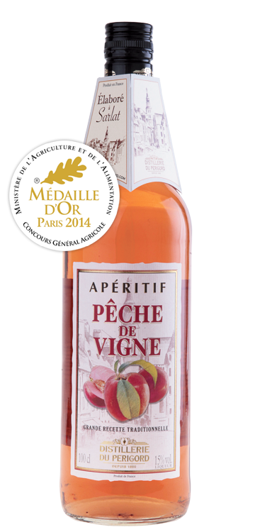 Apéritif pêche de vigne