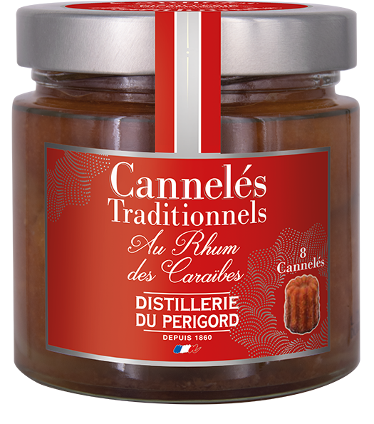 cannelés au rhum des caraïbes distillerie du perigord