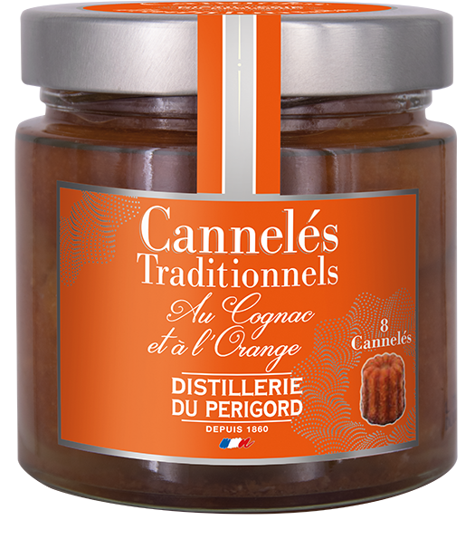 cannelés traditionnels au cognac et à l'orange